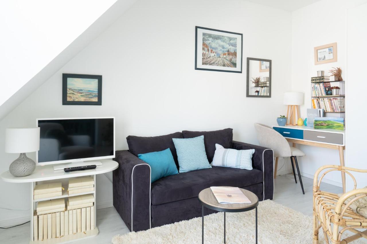Studio cosy et lumineux à 2 pas de la plage et du centre ville Wimereux Exterior foto