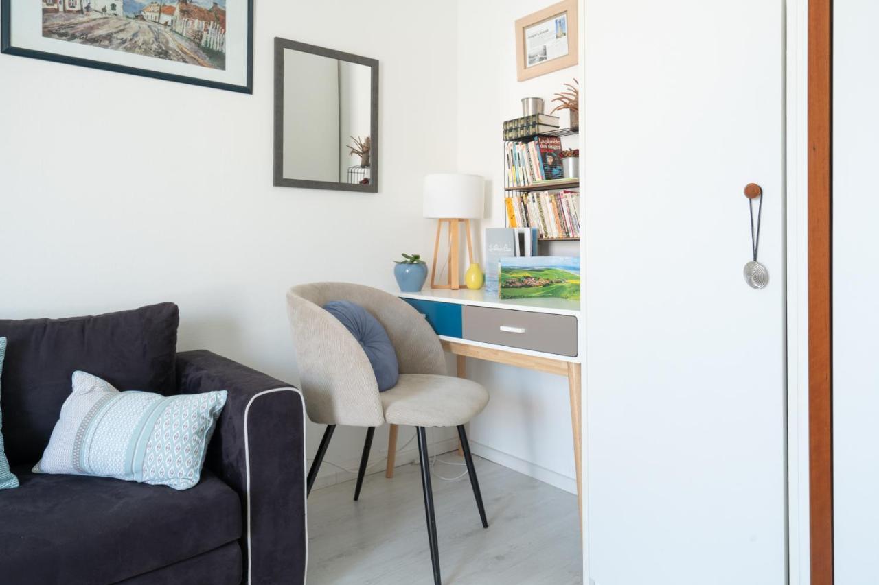 Studio cosy et lumineux à 2 pas de la plage et du centre ville Wimereux Exterior foto